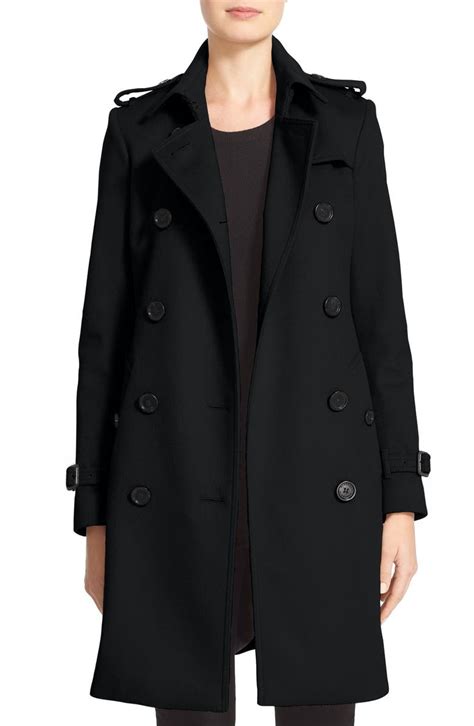 burberry kensington double-breast wool & cashmere trench coat|Burberry kensington cashmere coats.